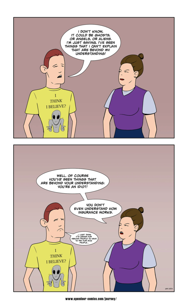 Maybe Beyond YOUR Understanding – Journey Into Mediocrity