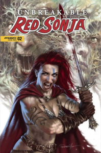 Unbreakable Red Sonja #1 cover